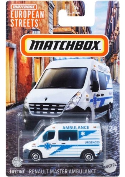 Avrupa Araçları Serisi 19/24 Renault Master Ambulance fırsatları