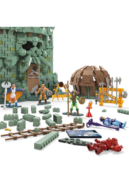 He-Man ve Iskeletorun Kalesi Savaşı Masters Of The Universe Castle Grayskull