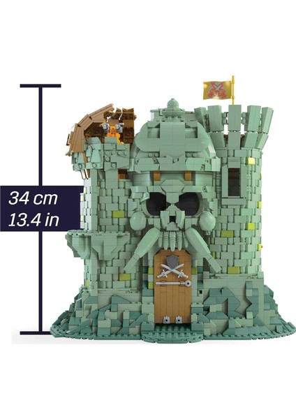 He-Man ve Iskeletorun Kalesi Savaşı Masters Of The Universe Castle Grayskull