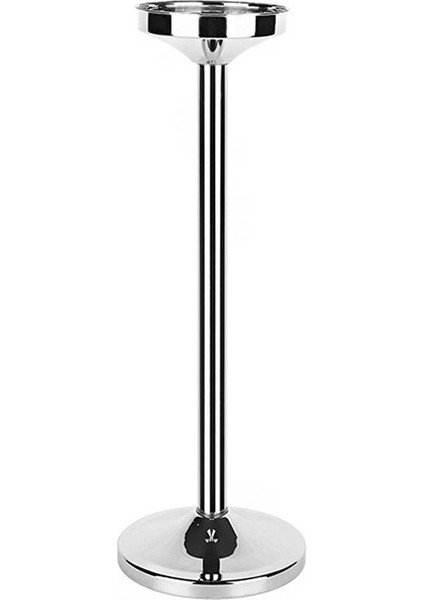 Komple Çelik 75 cm Şampanya ve Şarap Buz Kovası Standı CIN927