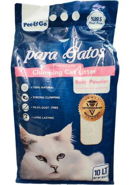 Clumping Cat Litter Baby Powder (Bebek-Pudralı)