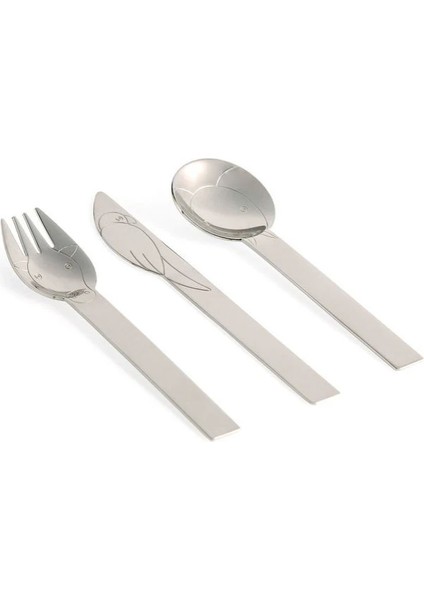 Kıds Jungle 3 Parça Çatal Kaşık Bıçak Takımı