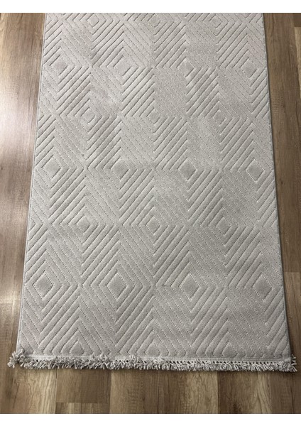 Prag 9207 Açık Gri Modern Makina Halısı