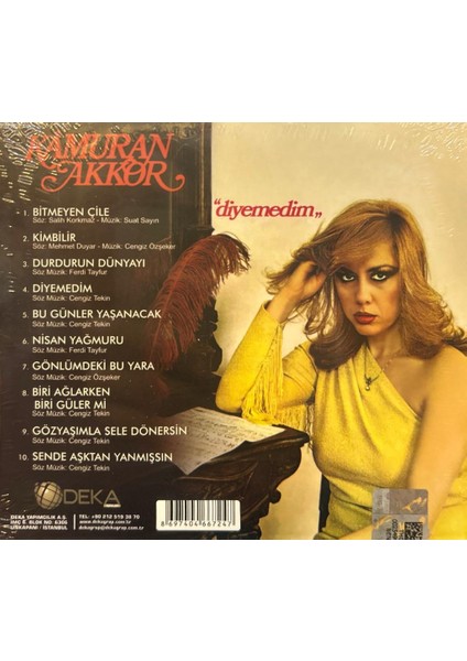 Kamuran Akkor – Diyemedim (CD)