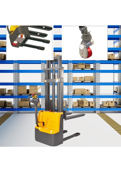 John Morgan 1500 kg İstileme Makinesi 3000MM Akülü modelleri