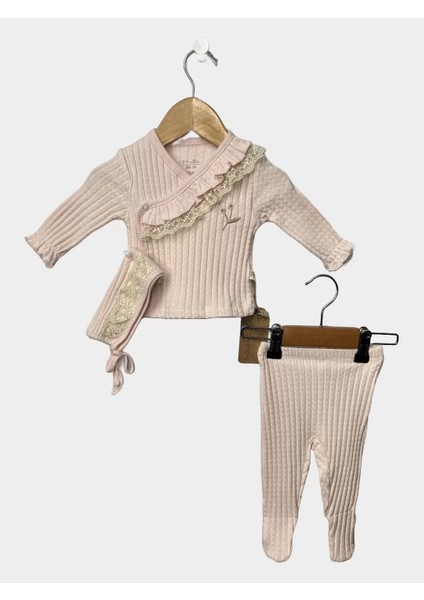 Zıbın 3'lü Set White Care Bebek – Konforlu, Yumuşak ve Şık Tasarım