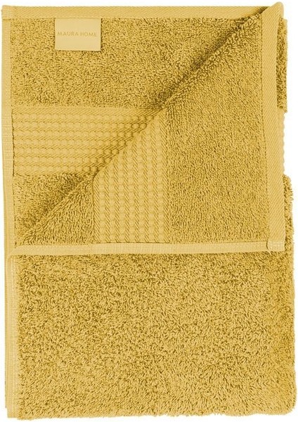 Tomurcuk %100 Pamuk 6'lı Banyo ve El Havlu Seti | 2'li 70X140CM ve 4'lü 50X100CM | Gold