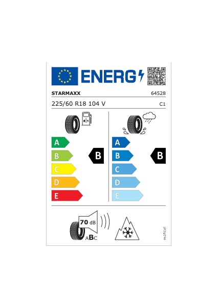 225/60 R18 Tl 104V Reınf. Incurro Wınter W870 Suv Oto Kış Lastiği (Üretim Yılı:2024) fiyatları