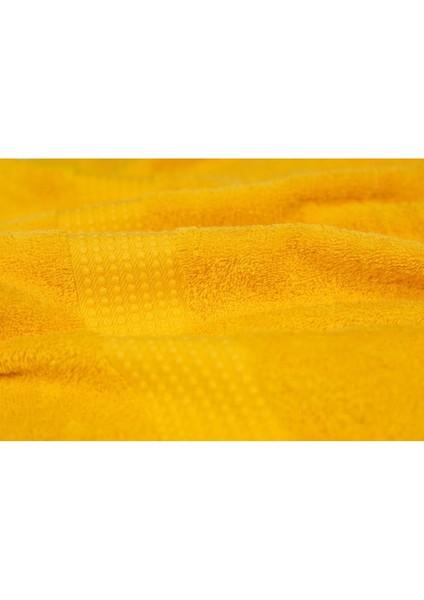 Tomurcuk %100 Pamuk 3'lü Banyo Havlu Seti | 70X140 cm | Turuncu modelleri