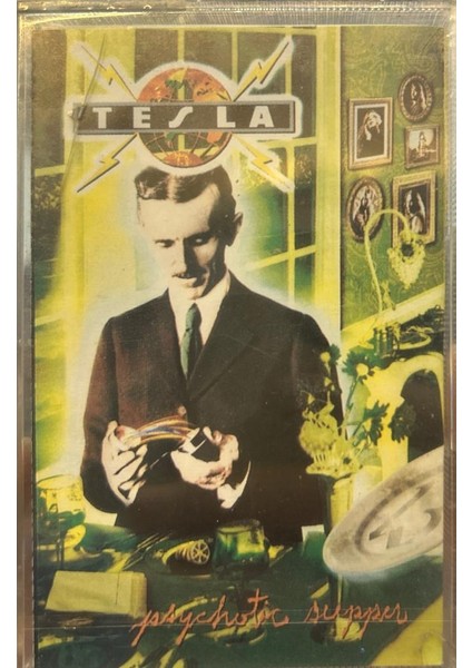 Tesla ‎– Psychotic Supper 1991 Baskı (Kaset)