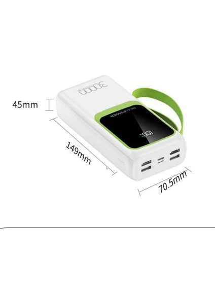 30.000MAH Hızlı Şarj Powerbank 22,5W