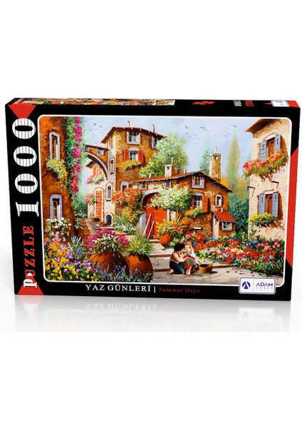 Yaz Günleri 1000 Parça Puzzle