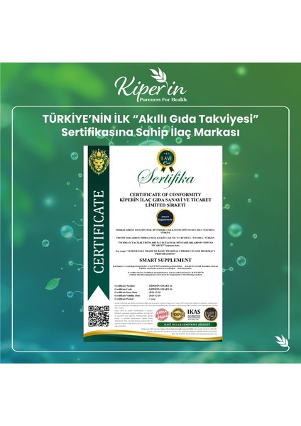 Postbiyotik 210 Milyar Cfu Rhamnosus & Plantarum (21KAPSÜL & 700MG) | Akıllı Gıda Takviyesi