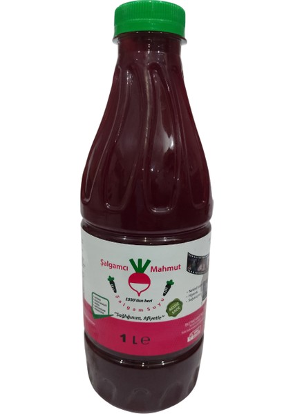 - 12 Adet 1 Litre Taneli Şalgam (Acılı/Acısız)
