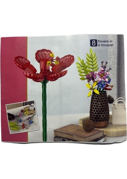 Ctoy Mini Blok Çiçekler 76025 Hibiscus