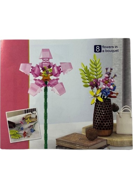 Ctoy Mini Blok Çiçekler 76025 Ceiba (Floş Ağacı)