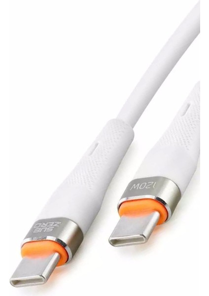 Vivo V21 V21E V23 V30 V25 Pro Şarj Kablosu Type-C To Type-C 120W Hızlı Şarj SBZ-CL39