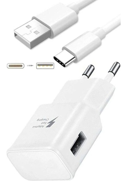 Huawei P30 P40 P30 Lite P30 Pro Şarj Aleti Type-C (Orijinal Subzero) Set - SBZ-SG57