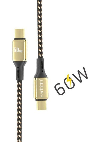 Xiaomi Black Shark 2 3 4 Şarj Kablosu Type-C 60W 3 Metre Uzun Hızlı AZN-C141C modelleri