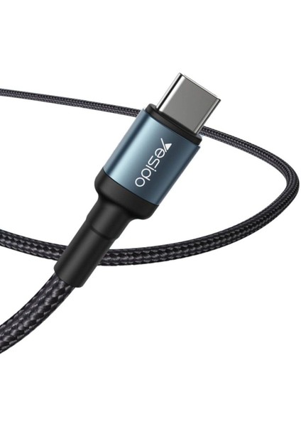 Vivo V21 V21E V23 V30 V25 Pro Şarj Kablosu Type-C To Type-C 2 Metre 60W Hızlı Şarj AZN-CA79 modelleri