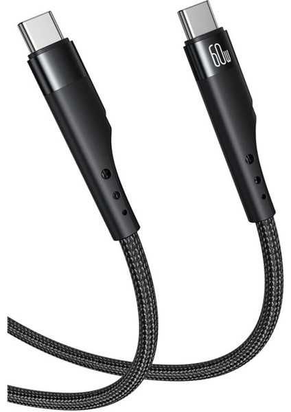 Vivo Y16 Y17S Y21 Y21A Y21S Y22 Y22S Şarj Kablosu 60W Type-C To Type-C 3 Metre AZ-CA116