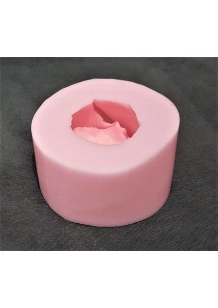 3 Boyutlu 9cm Çiçek Silikon Kalıp K-587