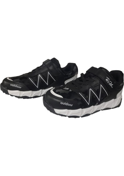 Ray-Max Unısex Siyah Ortopedik Taban Spor Outdoor Ayakkabı indirimleri