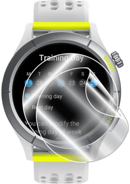 Thn Mobıle Amazfit Cheetah Pro Akıllı Saat Esnek Nano Ekran Koruyucu(2 Adet)Saat Degildir