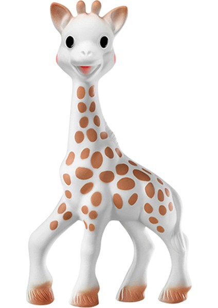 Sophie La Girafe So'pure Zürafa Dişlik Bebeklerin Tüm Duyularını Uyarır, Doğal Kauçuk, Güvenli ve Sade