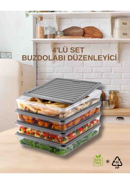 Saklama Kabı buzdolabı difriz düzenleyici saklama kabı
