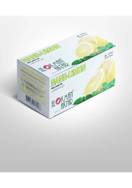 Nane-Limon Çayı 20 'li Süzen Poşet 3'lü Set