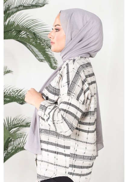 Gri Harem Scarf Incila Şal fırsatları
