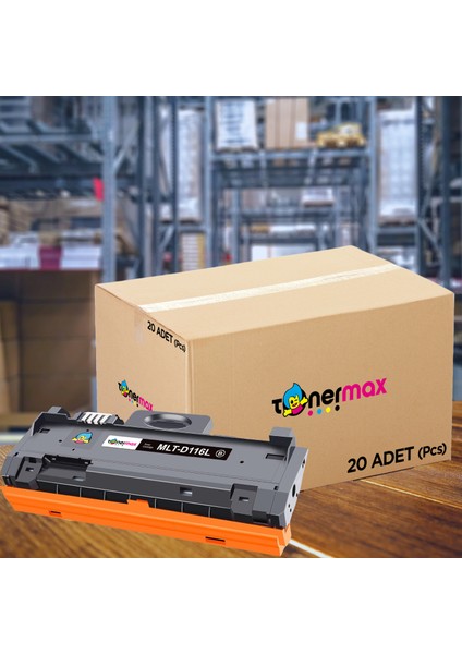 Samsung MLT-D116L Muadil Toner 20'li Avantaj Paket/ M2625 / M2626 / M2826 / M2876 / M2675 / M2825 / M2826