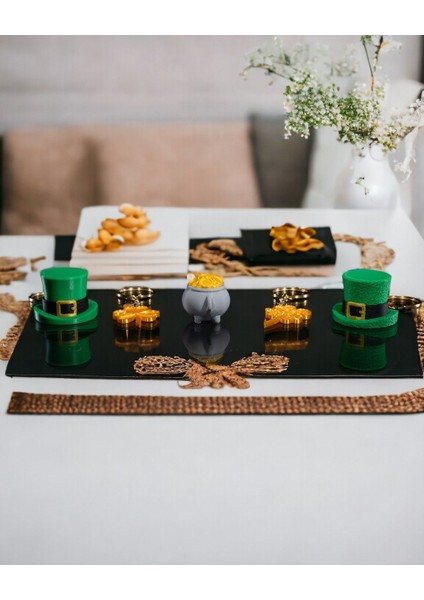 St. Patrick's Şapkası Anahtarlık - 3D Baskı Şık ve Eğlenceli Aksesuar Katman modelleri