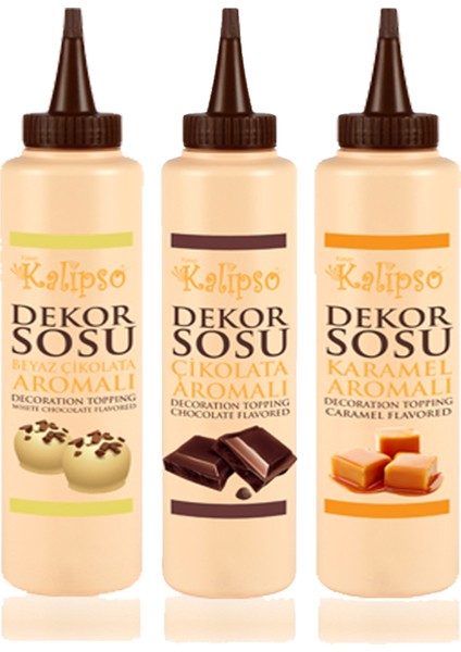 Dekor Sos 3'lü Set 1 750 gr x 3 Adet