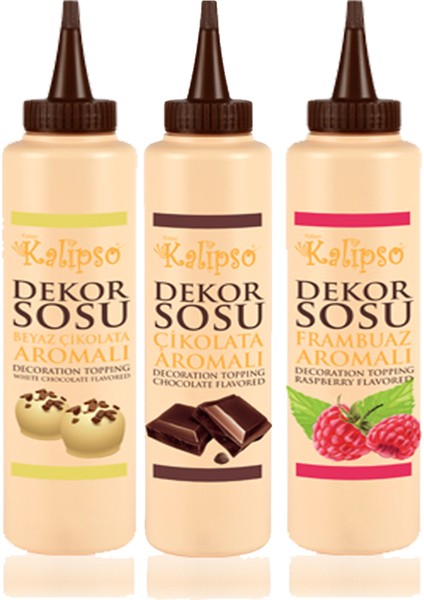 Dekor Sos 3'lü Set 2 750 gr x 3 Adet