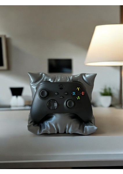 Xbox Yastık Şeklinde Dekoratif Gamepad Standı - Joystick Standı - Xbox Controller/kol Tutucu