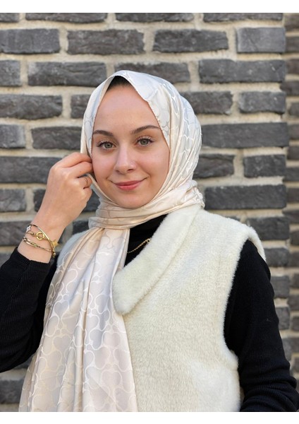 Bej Loryan Scarf Jakar Karmen Şal fiyatları