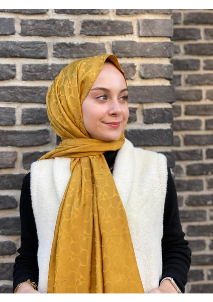 Hardal Loryan Scarf Jakar Karmen Şal