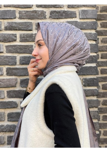 Füme Loryan Scarf Jakar Karmen Şal modelleri