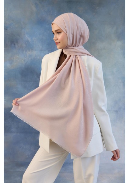 Soft Pudra Ipekhan Pamuk Jakar Şal 8008 modelleri