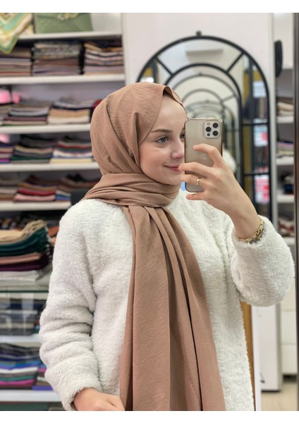 Cappucino Loryan Scarf Pamuk Cazz Şal