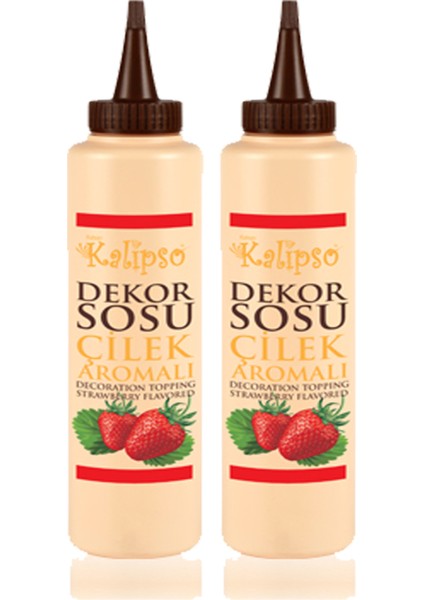 Dekor Sos Çilek 750 gr x 2 Adet
