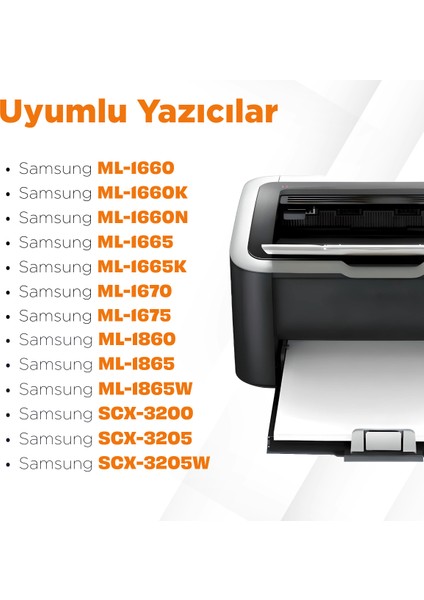 Samsung MLT-D104S Muadil Toner 10'lu Avantaj Paket/ ML-1660 / ML-1665 / ML-1670 / ML-1675