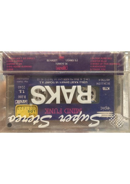 Mind Funk ‎– Mind Funk 1991 Baskı (Kaset) fiyatları