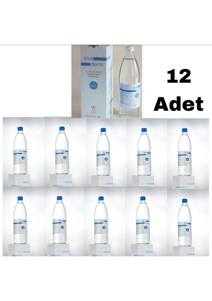 12 Adet Kolloidal Gümüş Suyu