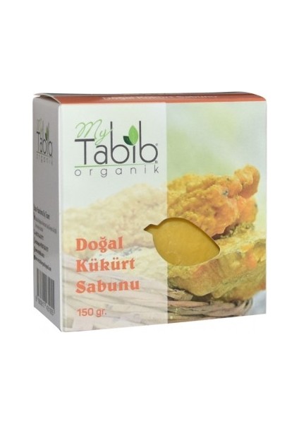 Mytabib Doğal Kükürtlü Sabunu (Sıvılce Sabunu) -150 gr