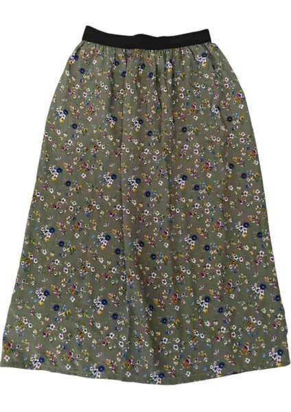 Kız Çocuk Uzun Etek Günlük Etek Namaz Eteği