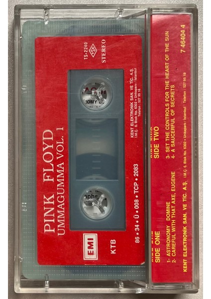 Pink Floyd - Ummagumma Vol 1 Kaset