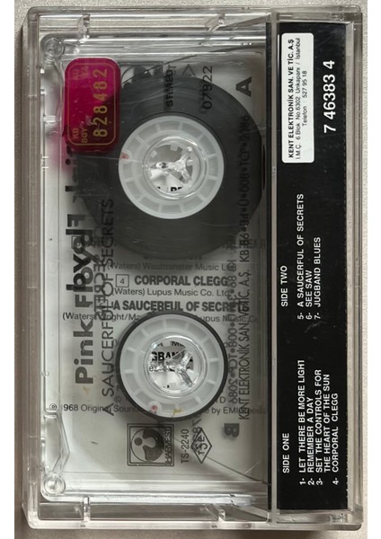 Pink Floyd - A Saucerful Of Secrets Kaset